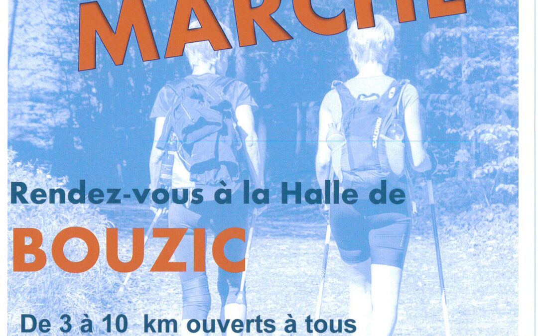 Marche au profit de la ligue contre le cancer