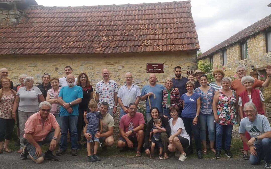 première étape de la rando des hameaux réussie aux 7 frères le samedi 29 juin 2024