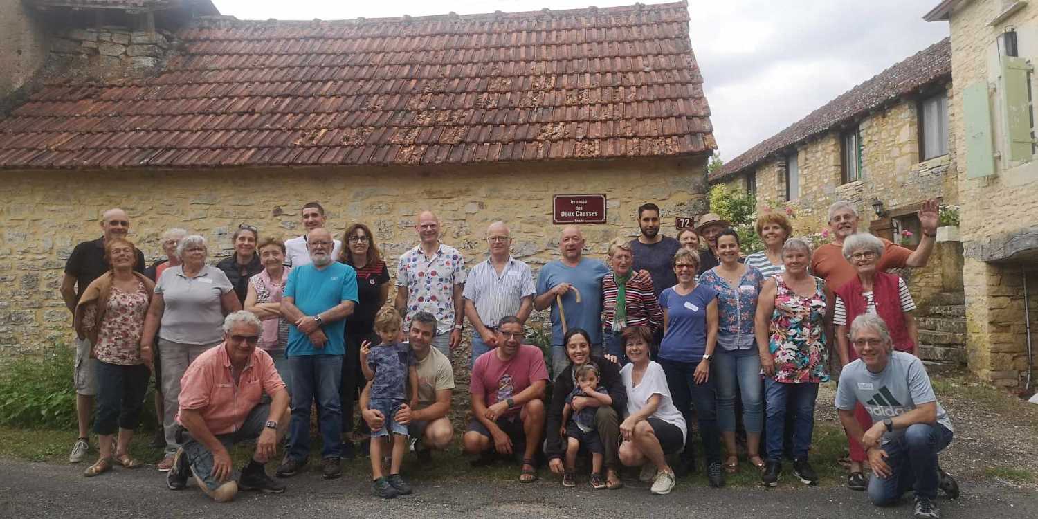 première étape de la rando des hameaux réussie aux 7 frères le samedi 29 juin 2024