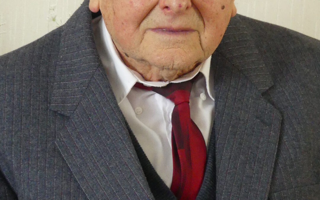 Nous avons perdu notre centenaire et doyen de la commune, Gilbet Marzat