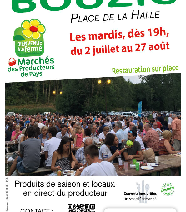 les Producteurs des marchés de Bouzic 2024
