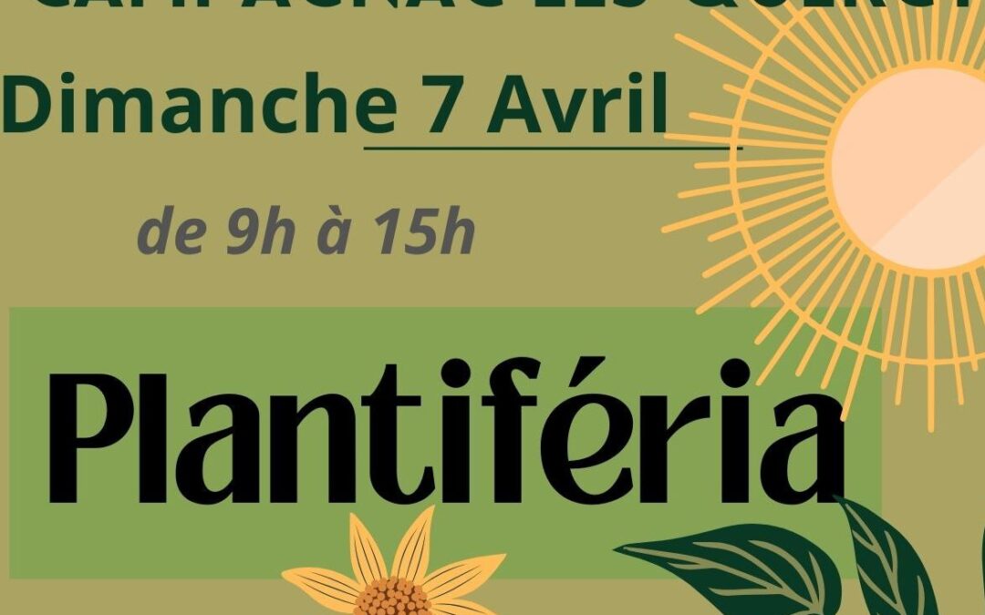 Plantiferia et Troc de livres à Campagnac 7 avril 2024