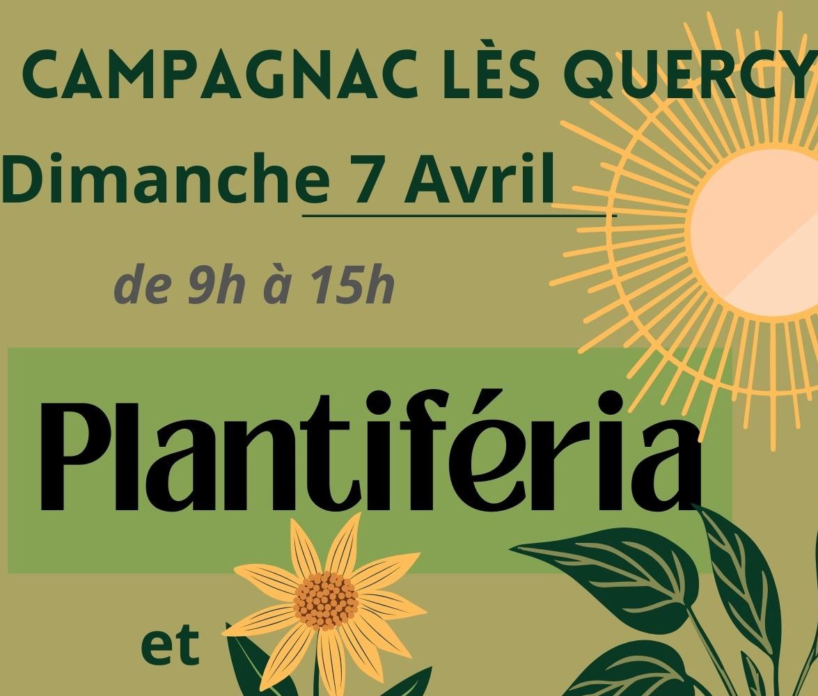 Plantiferia et Troc de livres à Campagnac 7 avril 2024