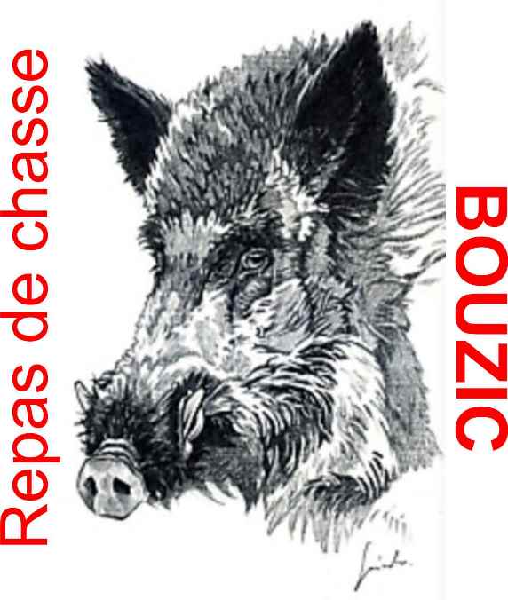 Repas de chasse à Bouzic ce 4 juin 2023