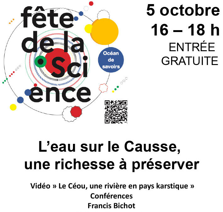 Invitation évènement Céou Fête de la Science